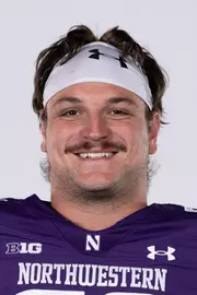 July 24, 2024, Evanston, IL: Members of the Northwestern Football team pose for photos as part of Internal Media Days at Walter Athletics Center in Evanston, IL on Wednesday, July 24, 2024. (Photo by Ryan Kuttler/Northwestern Athletics)