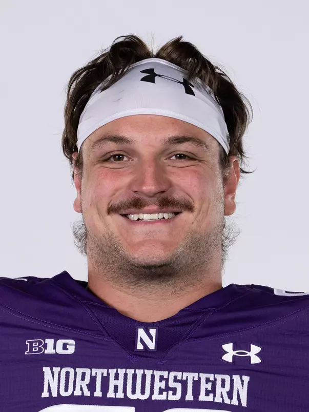 July 24, 2024, Evanston, IL: Members of the Northwestern Football team pose for photos as part of Internal Media Days at Walter Athletics Center in Evanston, IL on Wednesday, July 24, 2024. (Photo by Ryan Kuttler/Northwestern Athletics)
