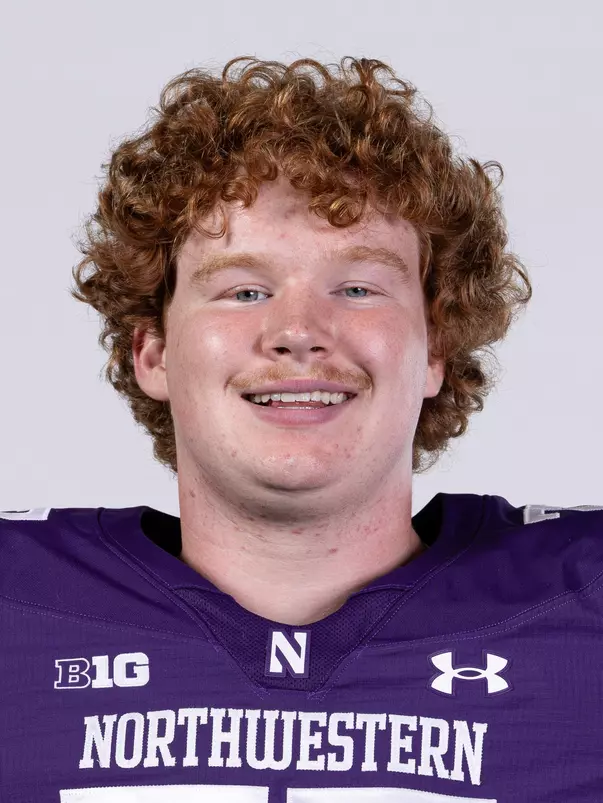 July 23, 2024, Evanston, IL: Members of the Northwestern Football team pose for photos as part of Internal Media Days at Walter Athletics Center in Evanston, IL on Tuesday, July 23, 2024. (Photo by Ryan Kuttler/Northwestern Athletics)