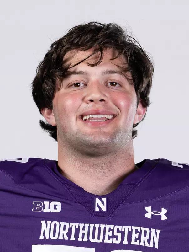 July 23, 2024, Evanston, IL: Members of the Northwestern Football team pose for photos as part of Internal Media Days at Walter Athletics Center in Evanston, IL on Tuesday, July 23, 2024. (Photo by Ryan Kuttler/Northwestern Athletics)