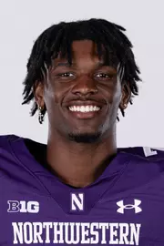 July 25, 2024, Evanston, IL: Members of the Northwestern Football team pose for photos as part of Internal Media Days at Walter Athletics Center in Evanston, IL on Thursday, July 25, 2024. (Photo by Griffin Quinn/Northwestern Athletics)