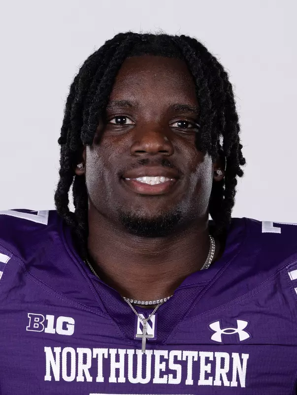 July 25, 2024, Evanston, IL: Members of the Northwestern Football team pose for photos as part of Internal Media Days at Walter Athletics Center in Evanston, IL on Thursday, July 25, 2024. (Photo by Griffin Quinn/Northwestern Athletics)