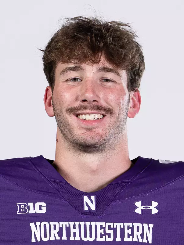 July 23, 2024, Evanston, IL: Members of the Northwestern Football team pose for photos as part of Internal Media Days at Walter Athletics Center in Evanston, IL on Tuesday, July 23, 2024. (Photo by Ryan Kuttler/Northwestern Athletics)