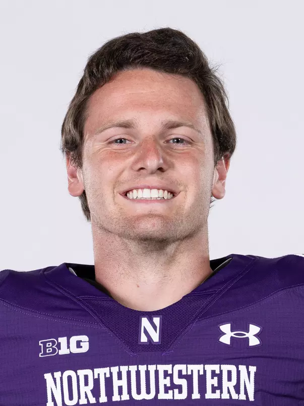 July 24, 2024, Evanston, IL: Members of the Northwestern Football team pose for photos as part of Internal Media Days at Walter Athletics Center in Evanston, IL on Wednesday, July 24, 2024. (Photo by Ryan Kuttler/Northwestern Athletics)