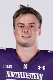 July 23, 2024, Evanston, IL: Members of the Northwestern Football team pose for photos as part of Internal Media Days at Walter Athletics Center in Evanston, IL on Tuesday, July 23, 2024. (Photo by Ryan Kuttler/Northwestern Athletics)