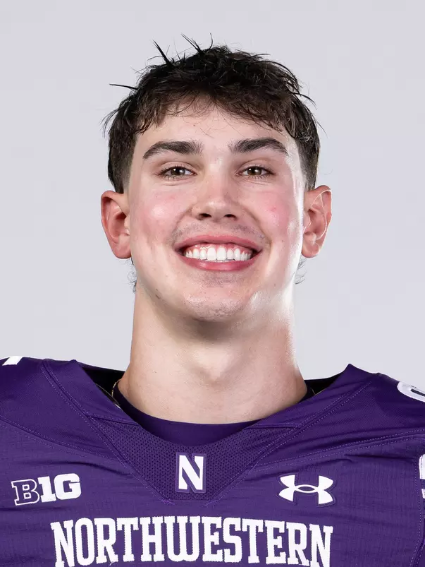 July 23, 2024, Evanston, IL: Members of the Northwestern Football team pose for photos as part of Internal Media Days at Walter Athletics Center in Evanston, IL on Tuesday, July 23, 2024. (Photo by Ryan Kuttler/Northwestern Athletics)