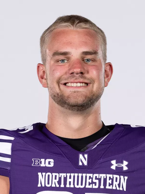 July 24, 2024, Evanston, IL: Members of the Northwestern Football team pose for photos as part of Internal Media Days at Walter Athletics Center in Evanston, IL on Wednesday, July 24, 2024. (Photo by Ryan Kuttler/Northwestern Athletics)