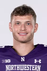 July 24, 2024, Evanston, IL: Members of the Northwestern Football team pose for photos as part of Internal Media Days at Walter Athletics Center in Evanston, IL on Wednesday, July 24, 2024. (Photo by Mary Grace Grabill/Northwestern Athletics)