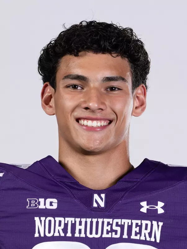 July 23, 2024, Evanston, IL: Members of the Northwestern Football team pose for photos as part of Internal Media Days at Walter Athletics Center in Evanston, IL on Tuesday, July 23, 2024. (Photo by Ryan Kuttler/Northwestern Athletics)