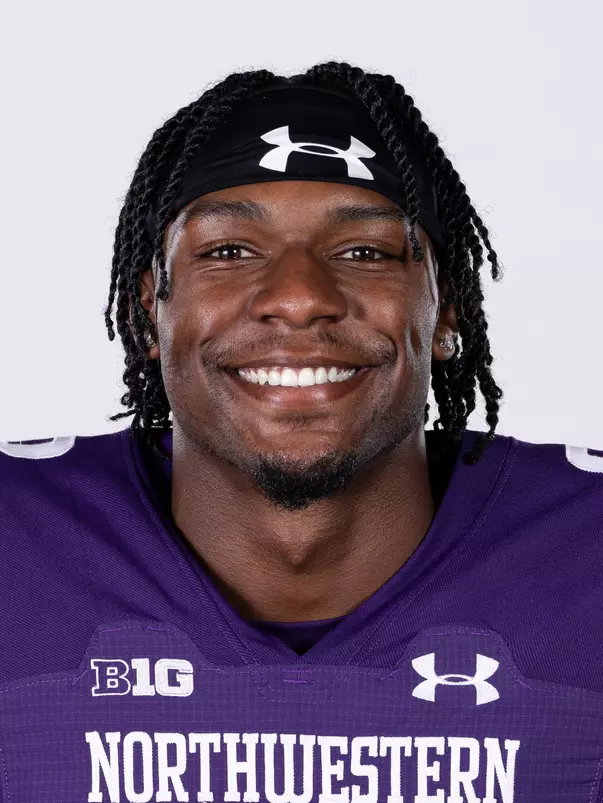 July 25, 2024, Evanston, IL: Members of the Northwestern Football team pose for photos as part of Internal Media Days at Walter Athletics Center in Evanston, IL on Thursday, July 25, 2024. (Photo by Griffin Quinn/Northwestern Athletics)