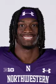 July 25, 2024, Evanston, IL: Members of the Northwestern Football team pose for photos as part of Internal Media Days at Walter Athletics Center in Evanston, IL on Thursday, July 25, 2024. (Photo by Griffin Quinn/Northwestern Athletics)