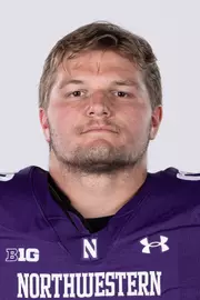 July 25, 2024, Evanston, IL: Members of the Northwestern Football team pose for photos as part of Internal Media Days at Walter Athletics Center in Evanston, IL on Thursday, July 25, 2024. (Photo by Griffin Quinn/Northwestern Athletics)