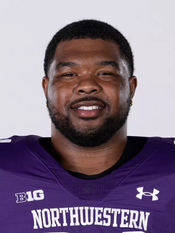 July 25, 2024, Evanston, IL: Members of the Northwestern Football team pose for photos as part of Internal Media Days at Walter Athletics Center in Evanston, IL on Thursday, July 25, 2024. (Photo by Griffin Quinn/Northwestern Athletics)