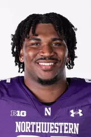 July 25, 2024, Evanston, IL: Members of the Northwestern Football team pose for photos as part of Internal Media Days at Walter Athletics Center in Evanston, IL on Thursday, July 25, 2024. (Photo by Griffin Quinn/Northwestern Athletics)