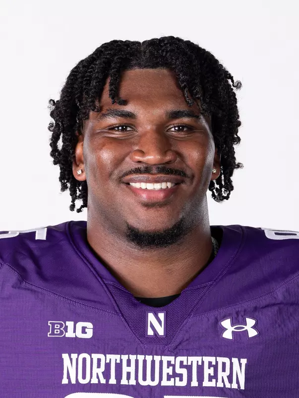 July 25, 2024, Evanston, IL: Members of the Northwestern Football team pose for photos as part of Internal Media Days at Walter Athletics Center in Evanston, IL on Thursday, July 25, 2024. (Photo by Griffin Quinn/Northwestern Athletics)