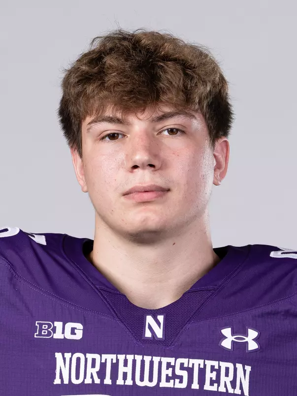 July 23, 2024, Evanston, IL: Members of the Northwestern Football team pose for photos as part of Internal Media Days at Walter Athletics Center in Evanston, IL on Tuesday, July 23, 2024. (Photo by Ryan Kuttler/Northwestern Athletics)