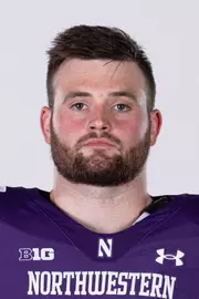 July 25, 2024, Evanston, IL: Members of the Northwestern Football team pose for photos as part of Internal Media Days at Walter Athletics Center in Evanston, IL on Thursday, July 25, 2024. (Photo by Griffin Quinn/Northwestern Athletics)