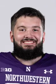 July 23, 2024, Evanston, IL: Members of the Northwestern Football team pose for photos as part of Internal Media Days at Walter Athletics Center in Evanston, IL on Tuesday, July 23, 2024. (Photo by Ryan Kuttler/Northwestern Athletics)
