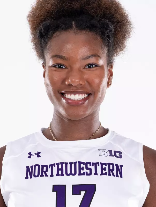 August 13, 2024, Evanston, IL: Members of Northwestern Volleyball pose for photos as part of Internal Media Day at Welsh-Ryan Arena in Evanston, IL on Tuesday, August 13, 2024. (Photo by Ryan Kuttler/Northwestern Athletics)