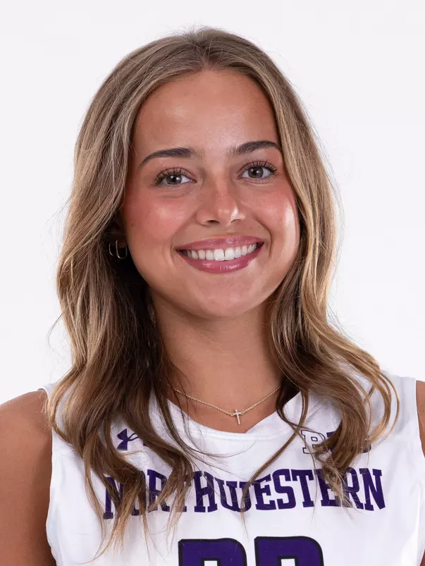 August 13, 2024, Evanston, IL: Members of Northwestern Volleyball pose for photos as part of Internal Media Day at Welsh-Ryan Arena in Evanston, IL on Tuesday, August 13, 2024. (Photo by Ryan Kuttler/Northwestern Athletics)