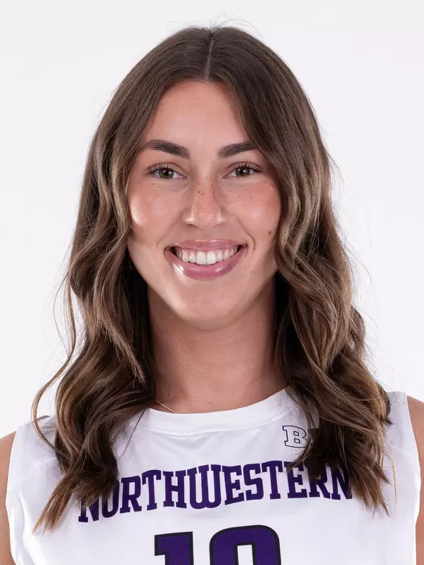 August 13, 2024, Evanston, IL: Members of Northwestern Volleyball pose for photos as part of Internal Media Day at Welsh-Ryan Arena in Evanston, IL on Tuesday, August 13, 2024. (Photo by Ryan Kuttler/Northwestern Athletics)