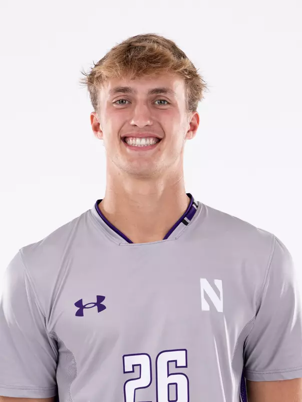 August 2, 2024, Evanston, IL: Members of the Northwestern Men’s Soccer team pose for photos as part of Internal Media Days at Walter Athletics Center in Evanston, IL on Friday, August 2, 2024. (Photo by Ryan Kuttler/Northwestern Athletics)