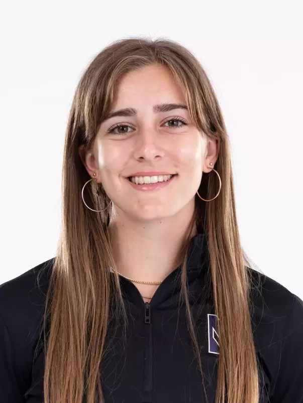 September 4, 2024, Evanston, IL: Members of the Northwestern Cross Country team pose for photos as part of Internal Media Days at Walter Athletics Center in Evanston, IL on Wednesday, September 4, 2024. (Photo by Ryan Kuttler/Northwestern Athletics)