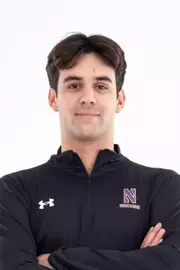 September 12, 2024, Evanston, IL: Members of the Northwestern Swimming and Diving team pose for photos as part of Internal Media Days at Norris Aquatic Center in Evanston, IL on Thursday, September 12, 2024. (Photo by Ryan Kuttler/Northwestern Athletics)