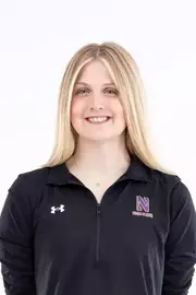 September 12, 2024, Evanston, IL: Members of the Northwestern Swimming and Diving team pose for photos as part of Internal Media Days at Norris Aquatic Center in Evanston, IL on Thursday, September 12, 2024. (Photo by Ryan Kuttler/Northwestern Athletics)