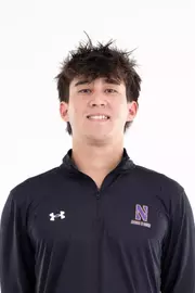 September 12, 2024, Evanston, IL: Members of the Northwestern Swimming and Diving team pose for photos as part of Internal Media Days at Norris Aquatic Center in Evanston, IL on Thursday, September 12, 2024. (Photo by Ryan Kuttler/Northwestern Athletics)