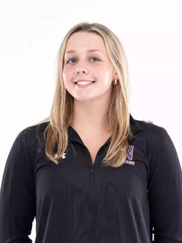 September 12, 2024, Evanston, IL: Members of the Northwestern Swimming and Diving team pose for photos as part of Internal Media Days at Norris Aquatic Center in Evanston, IL on Thursday, September 12, 2024. (Photo by Ryan Kuttler/Northwestern Athletics)