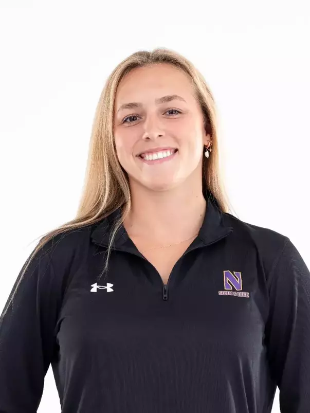 September 12, 2024, Evanston, IL: Members of the Northwestern Swimming and Diving team pose for photos as part of Internal Media Days at Norris Aquatic Center in Evanston, IL on Thursday, September 12, 2024. (Photo by Ryan Kuttler/Northwestern Athletics)