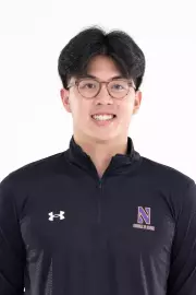 September 12, 2024, Evanston, IL: Members of the Northwestern Swimming and Diving team pose for photos as part of Internal Media Days at Norris Aquatic Center in Evanston, IL on Thursday, September 12, 2024. (Photo by Ryan Kuttler/Northwestern Athletics)