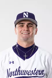January 7, 2025, Evanston, IL: Members of the Northwestern Baseball team pose for photos as part of Internal Media Days at Walter Athletics Center in Evanston, IL on Tuesday, January 7, 2025. (Photo by Ryan Kuttler/Northwestern Athletics)