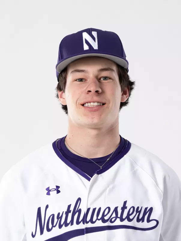 January 7, 2025, Evanston, IL: Members of the Northwestern Baseball team pose for photos as part of Internal Media Days at Walter Athletics Center in Evanston, IL on Tuesday, January 7, 2025. (Photo by Ryan Kuttler/Northwestern Athletics)