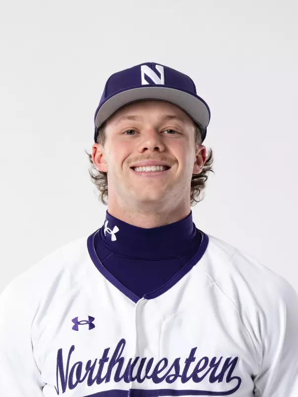 January 7, 2025, Evanston, IL: Members of the Northwestern Baseball team pose for photos as part of Internal Media Days at Walter Athletics Center in Evanston, IL on Tuesday, January 7, 2025. (Photo by Ryan Kuttler/Northwestern Athletics)