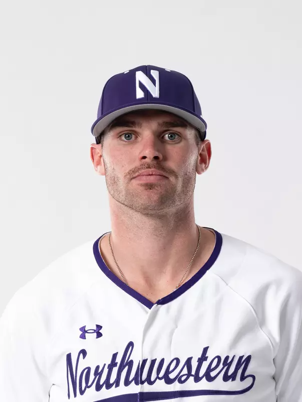 January 7, 2025, Evanston, IL: Members of the Northwestern Baseball team pose for photos as part of Internal Media Days at Walter Athletics Center in Evanston, IL on Tuesday, January 7, 2025. (Photo by Ryan Kuttler/Northwestern Athletics)