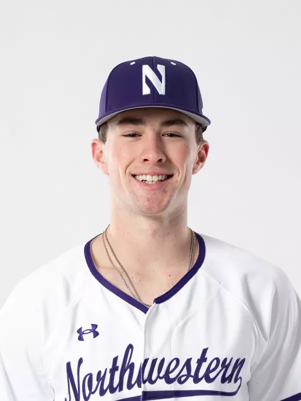 January 7, 2025, Evanston, IL: Members of the Northwestern Baseball team pose for photos as part of Internal Media Days at Walter Athletics Center in Evanston, IL on Tuesday, January 7, 2025. (Photo by Ryan Kuttler/Northwestern Athletics)