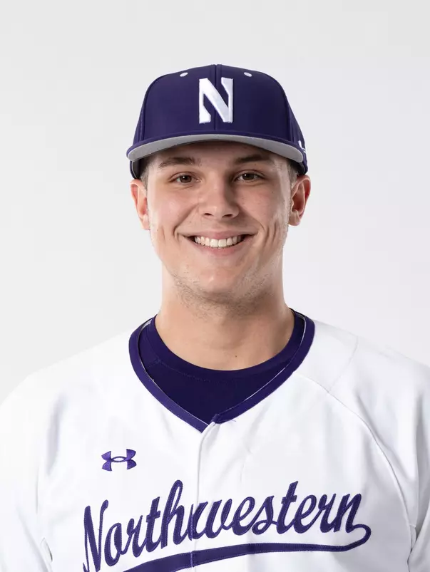January 7, 2025, Evanston, IL: Members of the Northwestern Baseball team pose for photos as part of Internal Media Days at Walter Athletics Center in Evanston, IL on Tuesday, January 7, 2025. (Photo by Ryan Kuttler/Northwestern Athletics)
