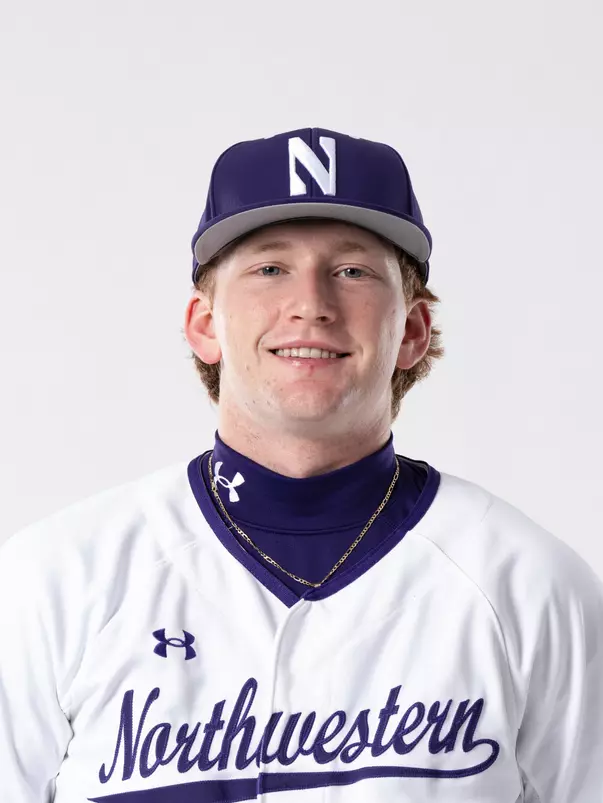 January 8, 2025, Evanston, IL: Members of the Northwestern Baseball team pose for photos as part of Internal Media Days at Walter Athletics Center in Evanston, IL on Wednesday, January 8, 2025. (Photo by Ryan Kuttler/Northwestern Athletics)