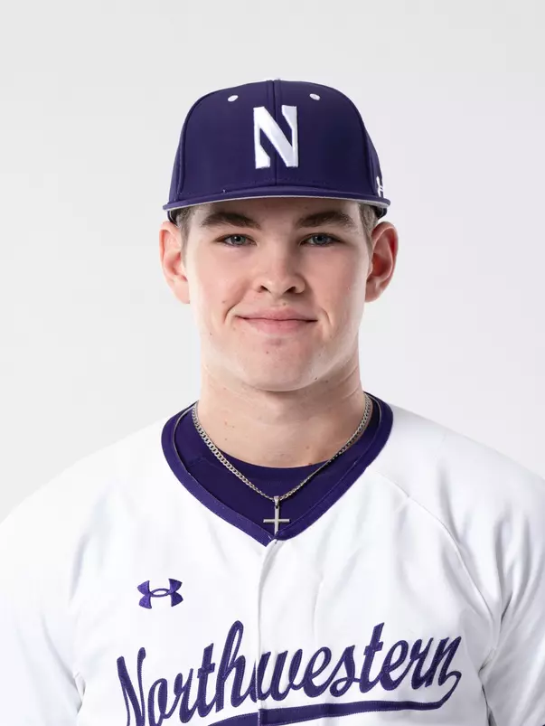 January 7, 2025, Evanston, IL: Members of the Northwestern Baseball team pose for photos as part of Internal Media Days at Walter Athletics Center in Evanston, IL on Tuesday, January 7, 2025. (Photo by Ryan Kuttler/Northwestern Athletics)