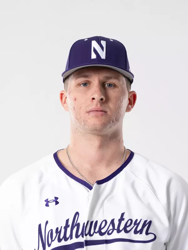 January 7, 2025, Evanston, IL: Members of the Northwestern Baseball team pose for photos as part of Internal Media Days at Walter Athletics Center in Evanston, IL on Tuesday, January 7, 2025. (Photo by Ryan Kuttler/Northwestern Athletics)