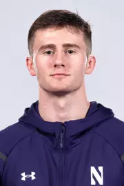 October 15, 2025, Evanston, IL: Members of the Northwestern Wrestling team pose for photos as part of Internal Media Days at Welsh-Ryan Arena in Evanston, IL on Wednesday, October 15, 2025. (Photo by Ryan Kuttler/Northwestern Athletics)