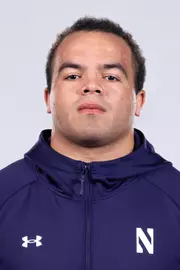 October 15, 2025, Evanston, IL: Members of the Northwestern Wrestling team pose for photos as part of Internal Media Days at Welsh-Ryan Arena in Evanston, IL on Wednesday, October 15, 2025. (Photo by Ryan Kuttler/Northwestern Athletics)