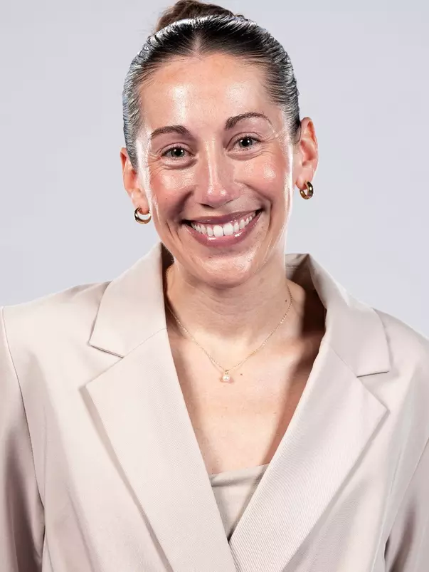 October 17, 2025, Evanston, IL: Northwestern Staff Members pose for Headshots at Welsh-Ryan Arena in Evanston, IL on Friday, October 17, 2025. (Photo by Ryan Kuttler/Northwestern Athletics)
