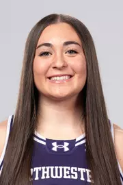 October 23, 2025, Evanston, IL: Members of the Northwestern Women’s Basketball team pose for photos as part of Internal Media Days at Welsh-Ryan Arena in Evanston, IL on Thursday, October 23, 2025. (Photo by Mary Grace Grabill/Northwestern Athletics)