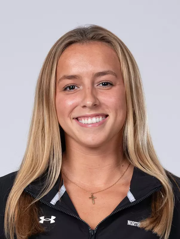 September 10, 2025, Evanston, IL: Members of the Northwestern Swimming and Diving team pose for photos as part of Internal Media Days at Patten Gymnasium in Evanston, IL on Wednesday, September 10, 2025. (Photo by Charlotte Gottfried/Northwestern Athletics)