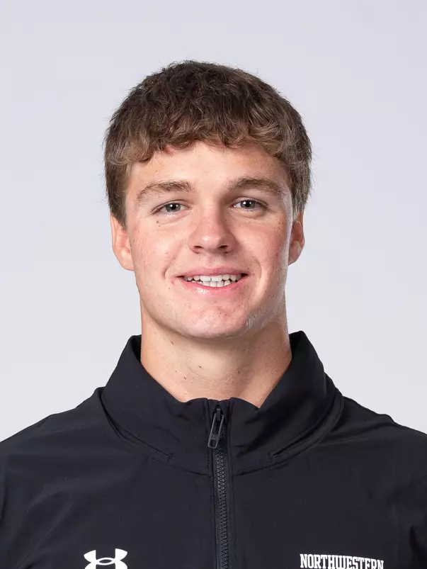 September 10, 2025, Evanston, IL: Members of the Northwestern Swimming and Diving team pose for photos as part of Internal Media Days at Patten Gymnasium in Evanston, IL on Wednesday, September 10, 2025. (Photo by Charlotte Gottfried/Northwestern Athletics)
