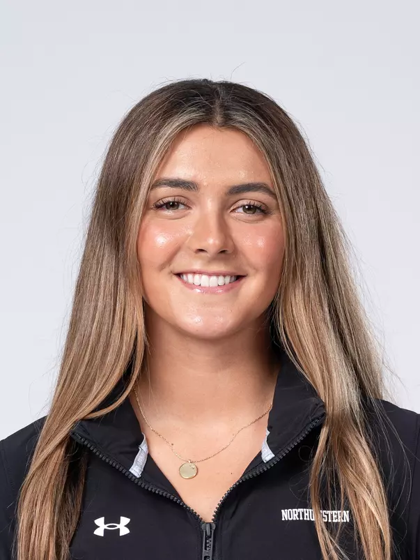 September 10, 2025, Evanston, IL: Members of the Northwestern Swimming and Diving team pose for photos as part of Internal Media Days at Patten Gymnasium in Evanston, IL on Wednesday, September 10, 2025. (Photo by Charlotte Gottfried/Northwestern Athletics)