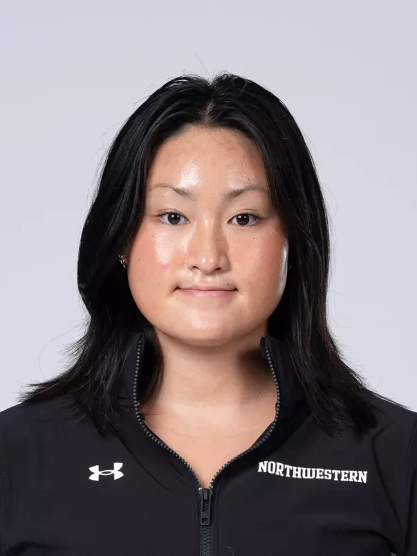 September 10, 2025, Evanston, IL: Members of the Northwestern Swimming and Diving team pose for photos as part of Internal Media Days at Patten Gymnasium in Evanston, IL on Wednesday, September 10, 2025. (Photo by Charlotte Gottfried/Northwestern Athletics)